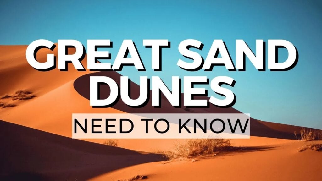 Great Sand Dunes in Colorado