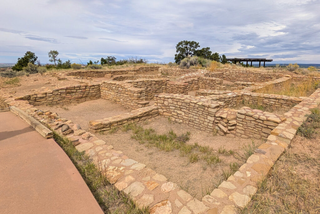 ancient pueblo ruins