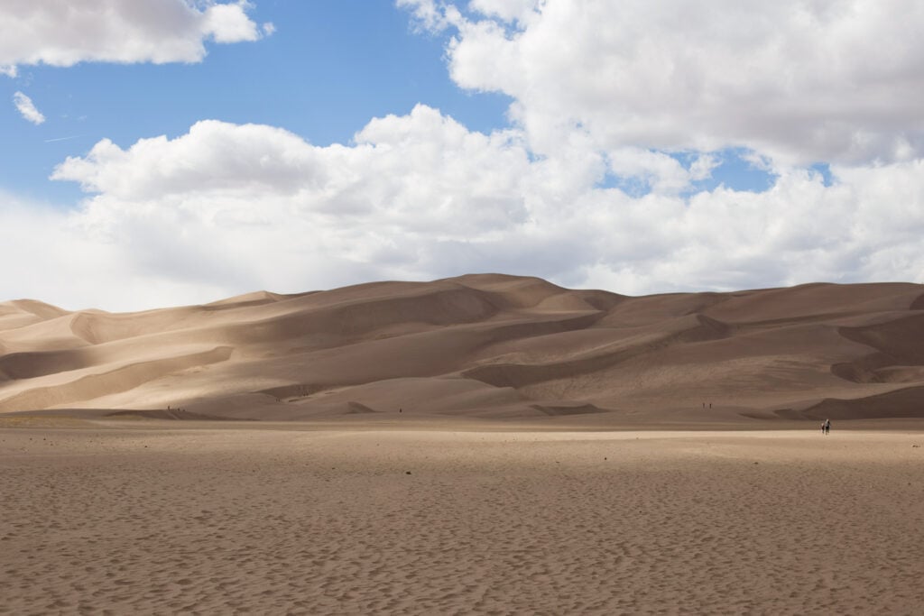 sand dunes hill