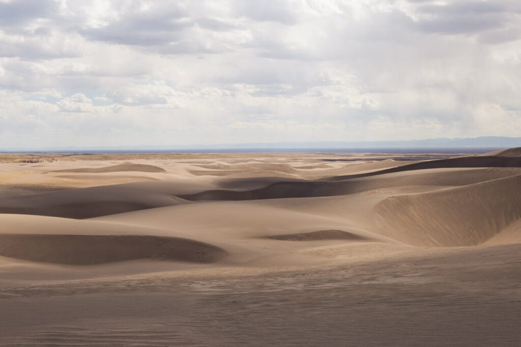 sand dunes