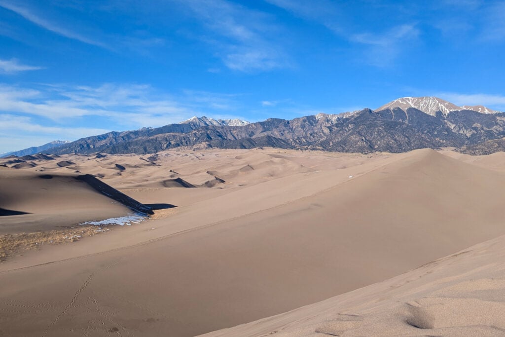sand dunes