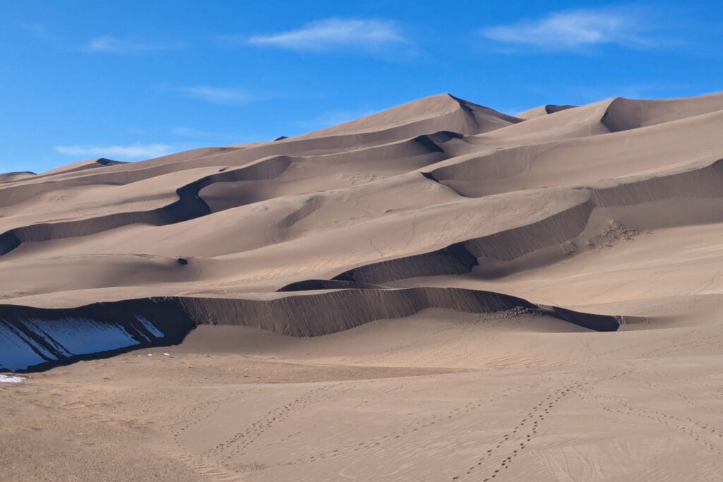 sand dunes