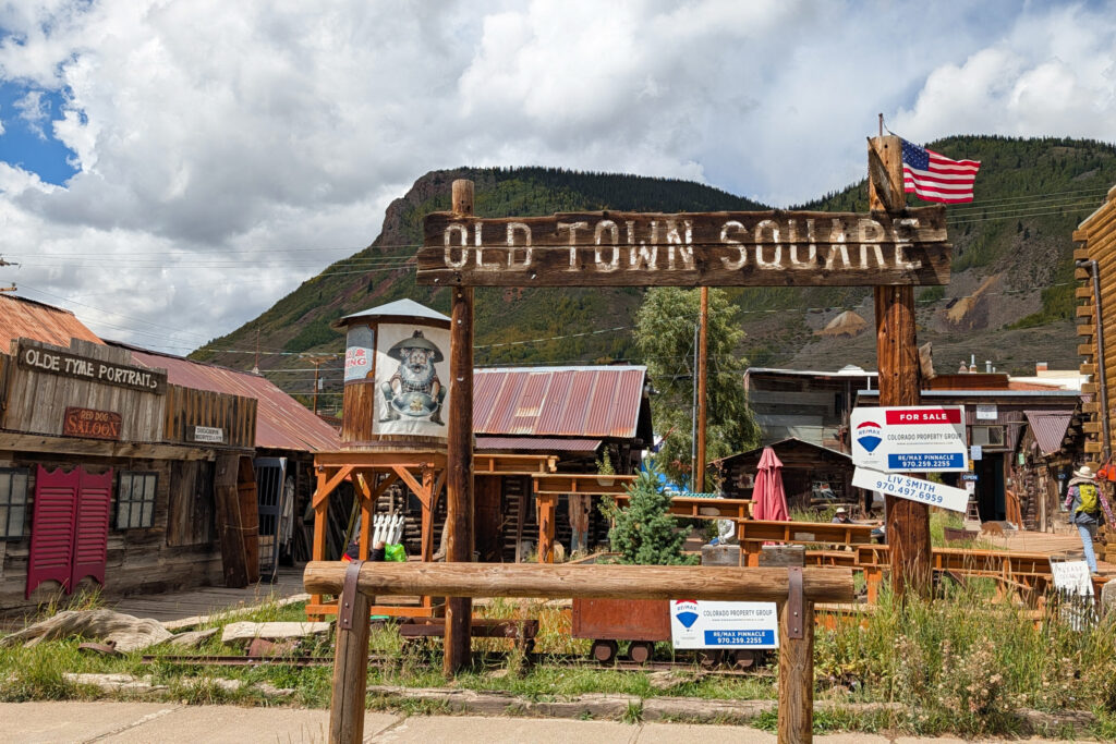 Old West town