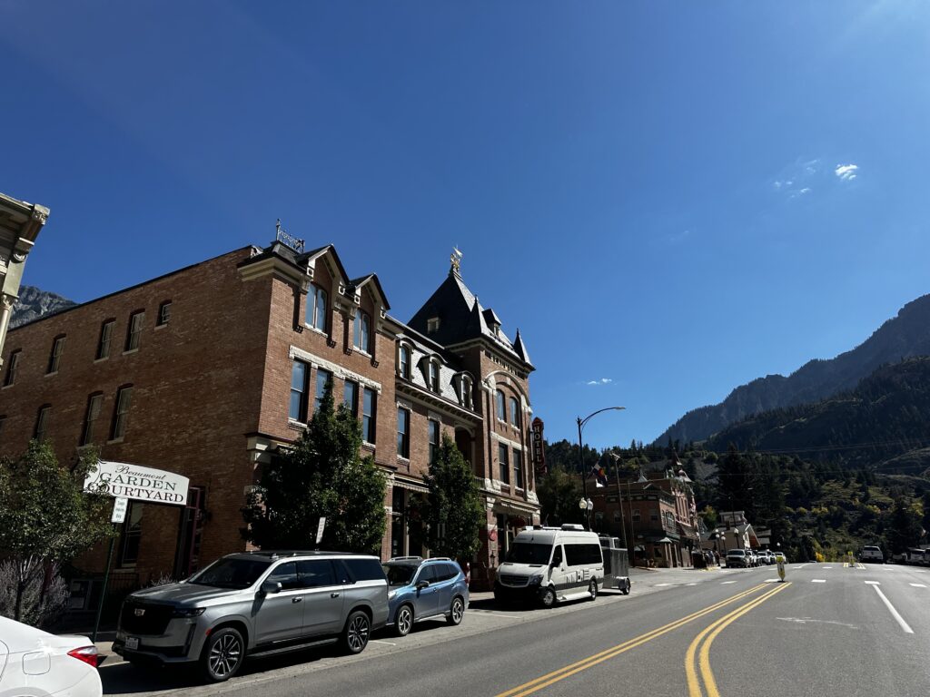 hotel in downtown Ouray