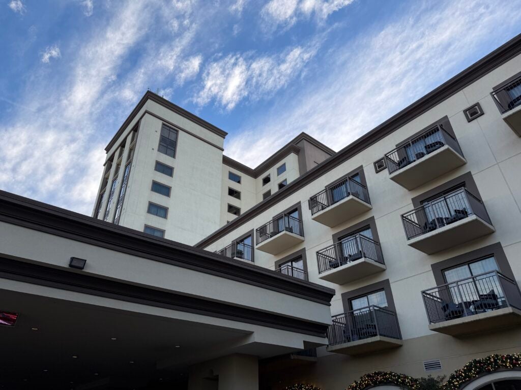 view of hotel