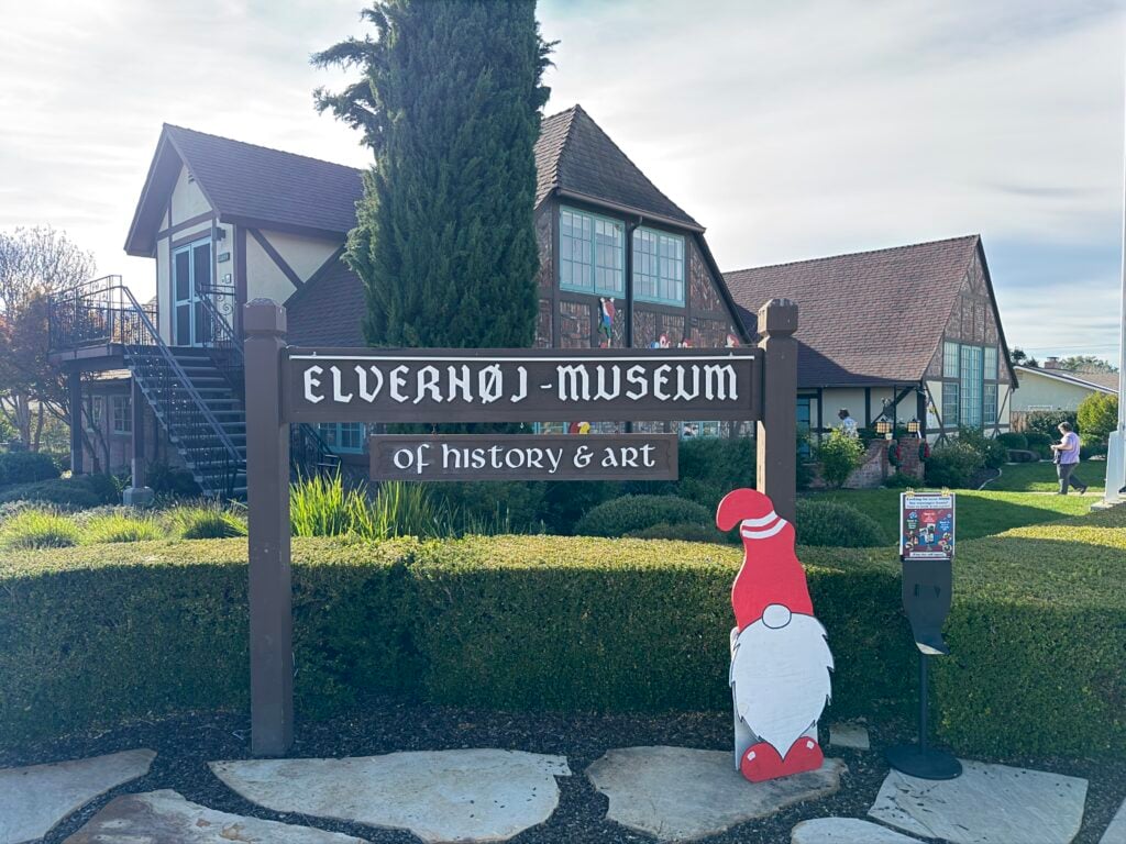 front of Elverhøj Museum