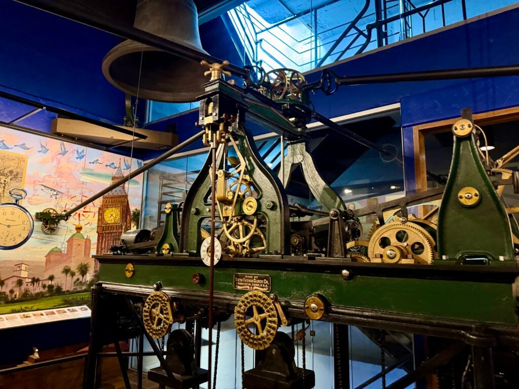 inside clock tower