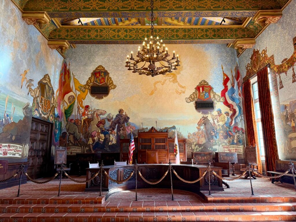 Mural Room of courthouse