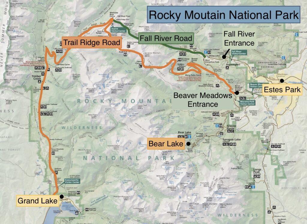 Rocky Mountain Map