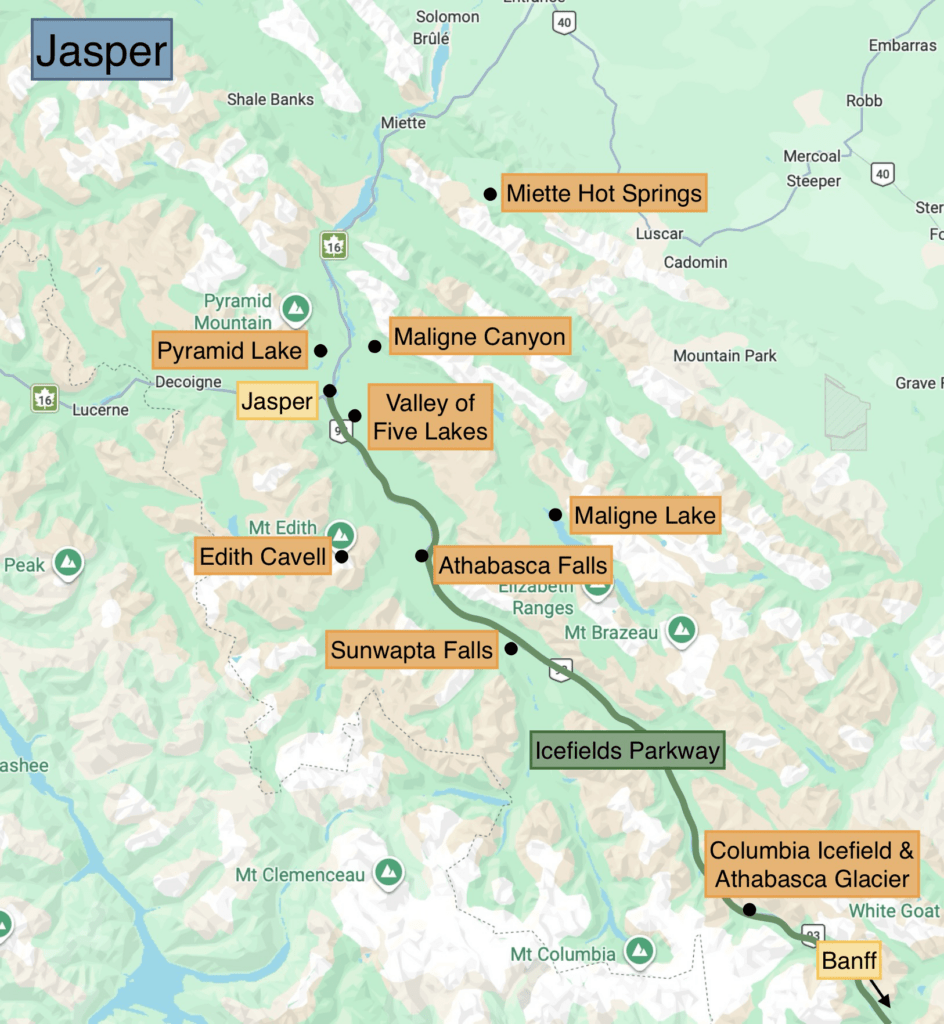 Jasper Map