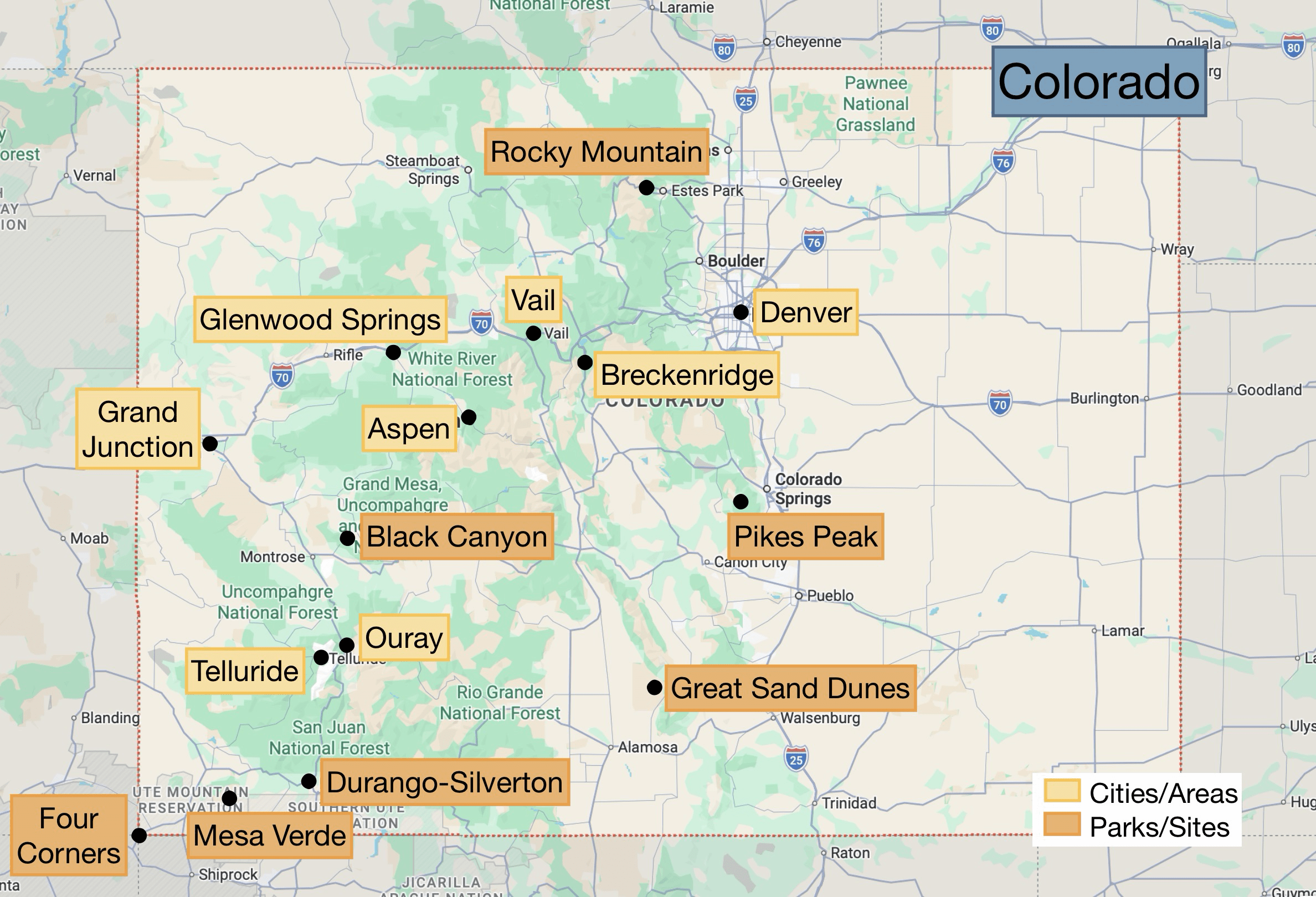 Colorado Map
