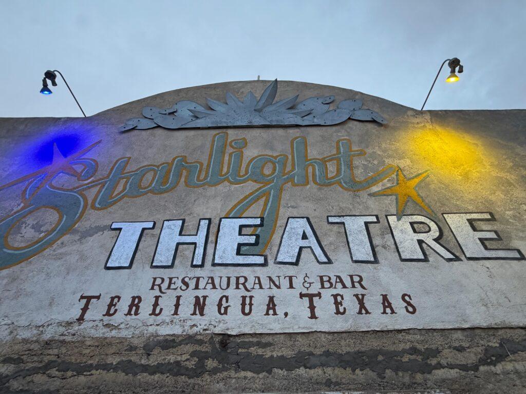 Starlight Theatre front entrance sign