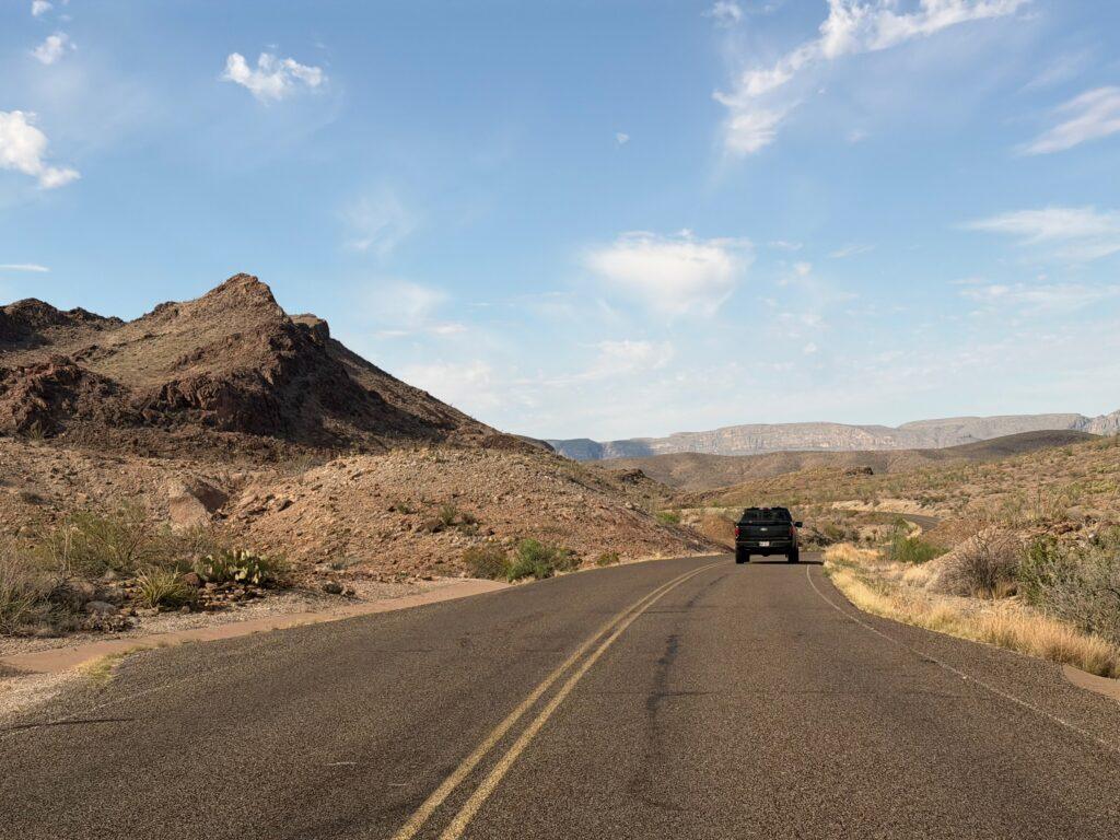 road through national park
