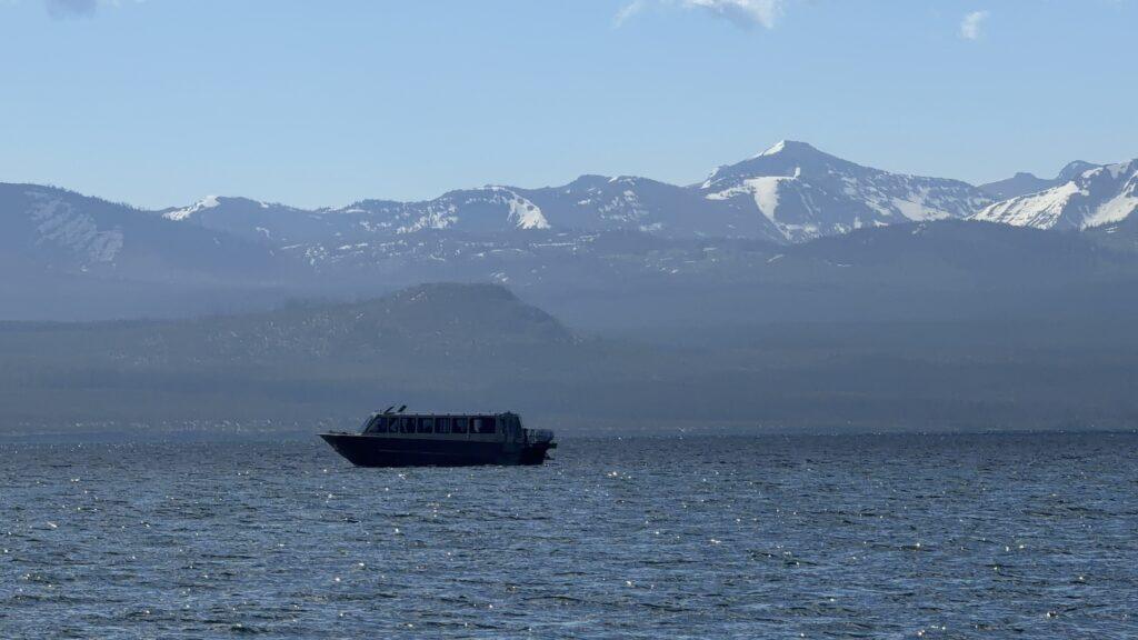 boat on lake